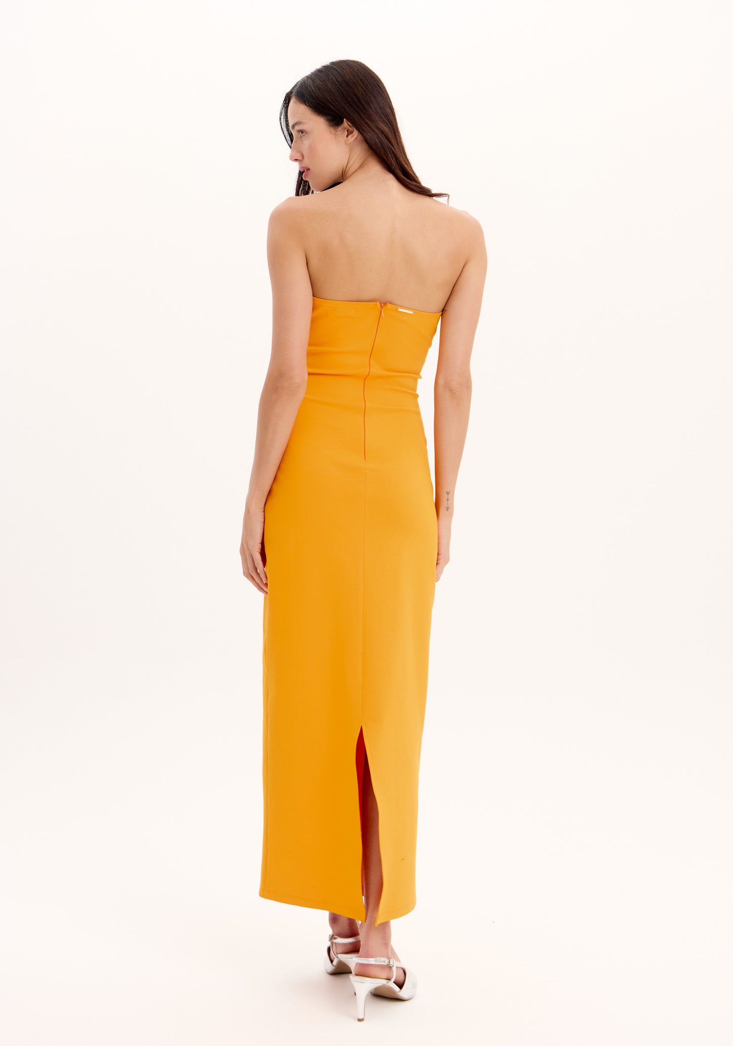 MY FAVORITE - DRESS SUPER MIDI WITH CUT OUT