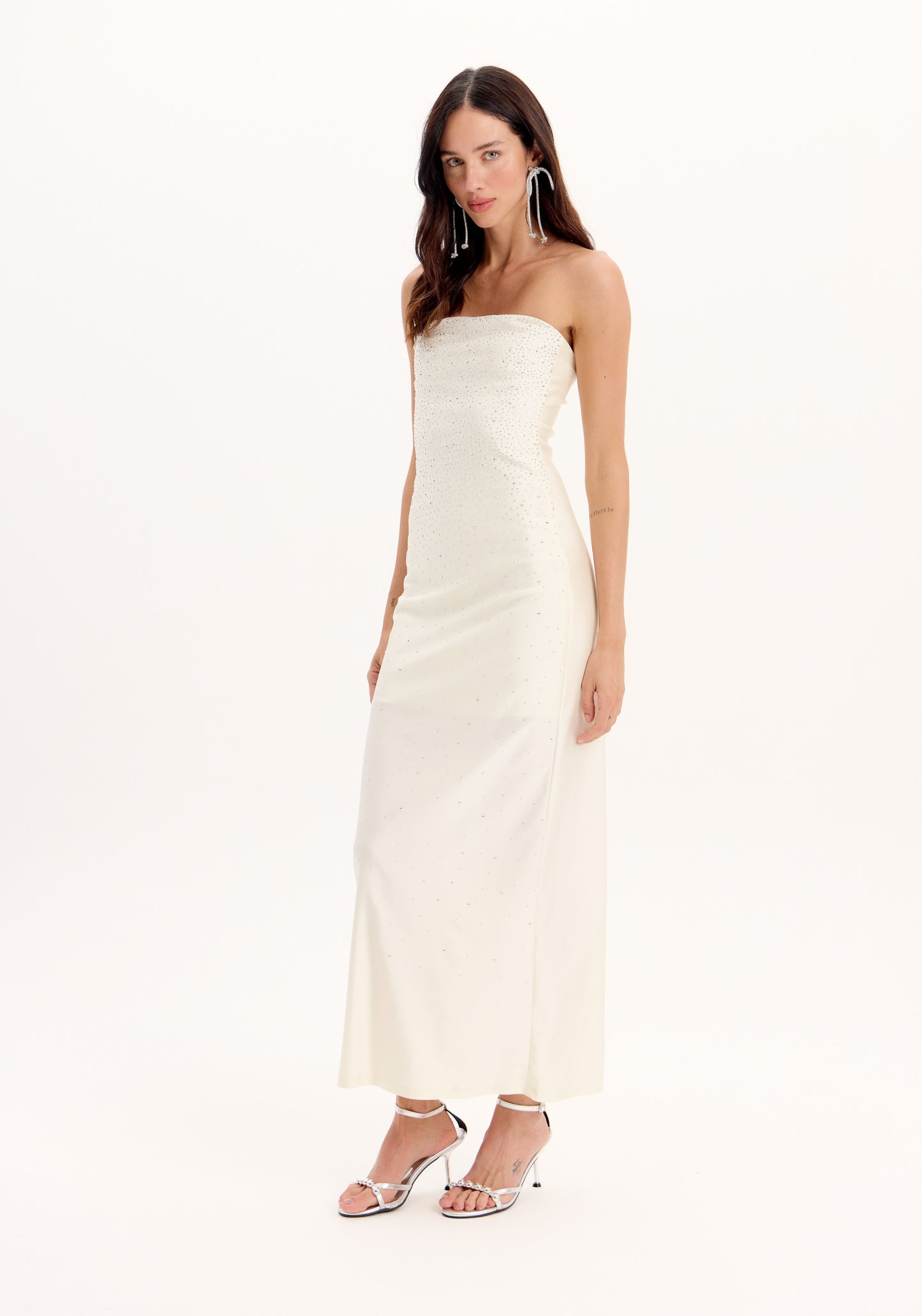 MY FAVORITE - DRESS SUPER MIDI STRAPLESS
