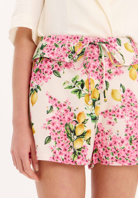 MY FAVORITE - SHORT WITH TIED PRINTED