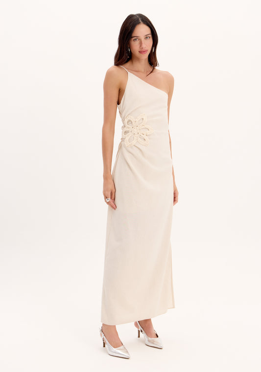 MY FAVORITE - DRESS ONE SHOULDER WITH APLICATION