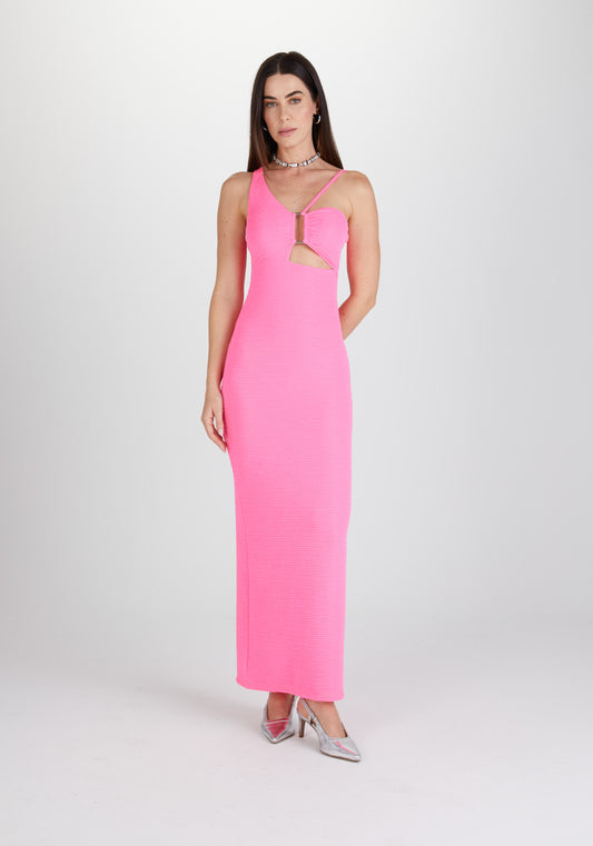 MY FAVORITE - DRESS SUPER MIDI WITH BUCKLE