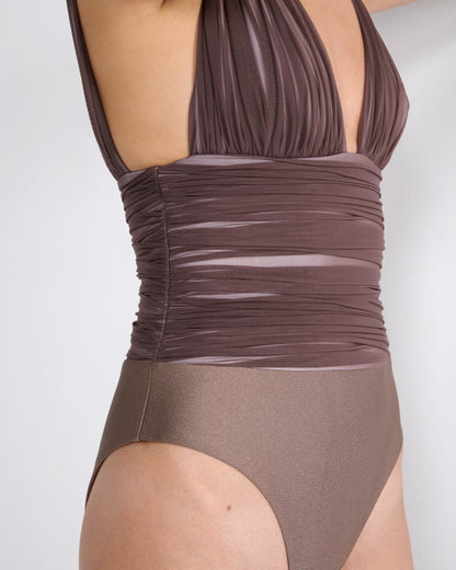 Galena in brown