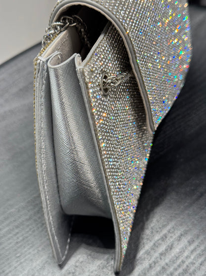 Silver - Glitter Bag